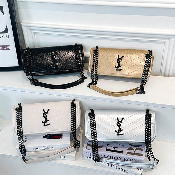 Free Shipping Designer Bag 2025 Fashion Women New Chain Tote bag trend Shoulder bag Shoulder Bag Simple Commuter Handbagslant Cross bag A++