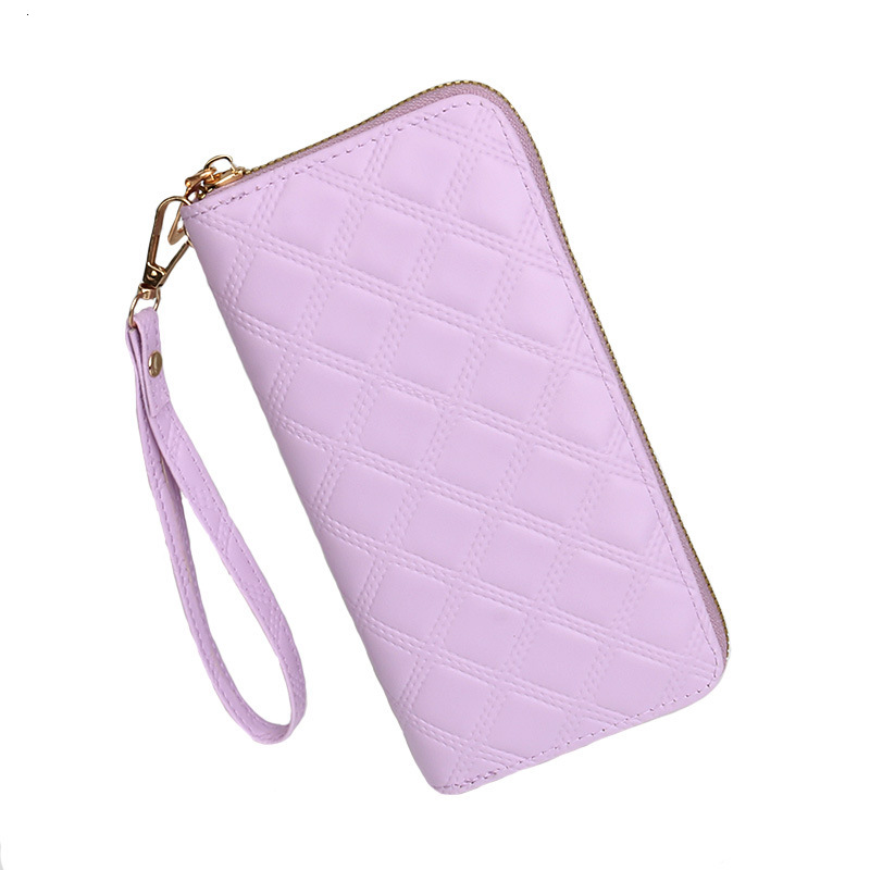 Designer Wallet New Quilted Women's Wallet Long Casual Phone Bag Zipper Bag Multi-card Slot Luxury Bag Large Capacity Clutch Wallet