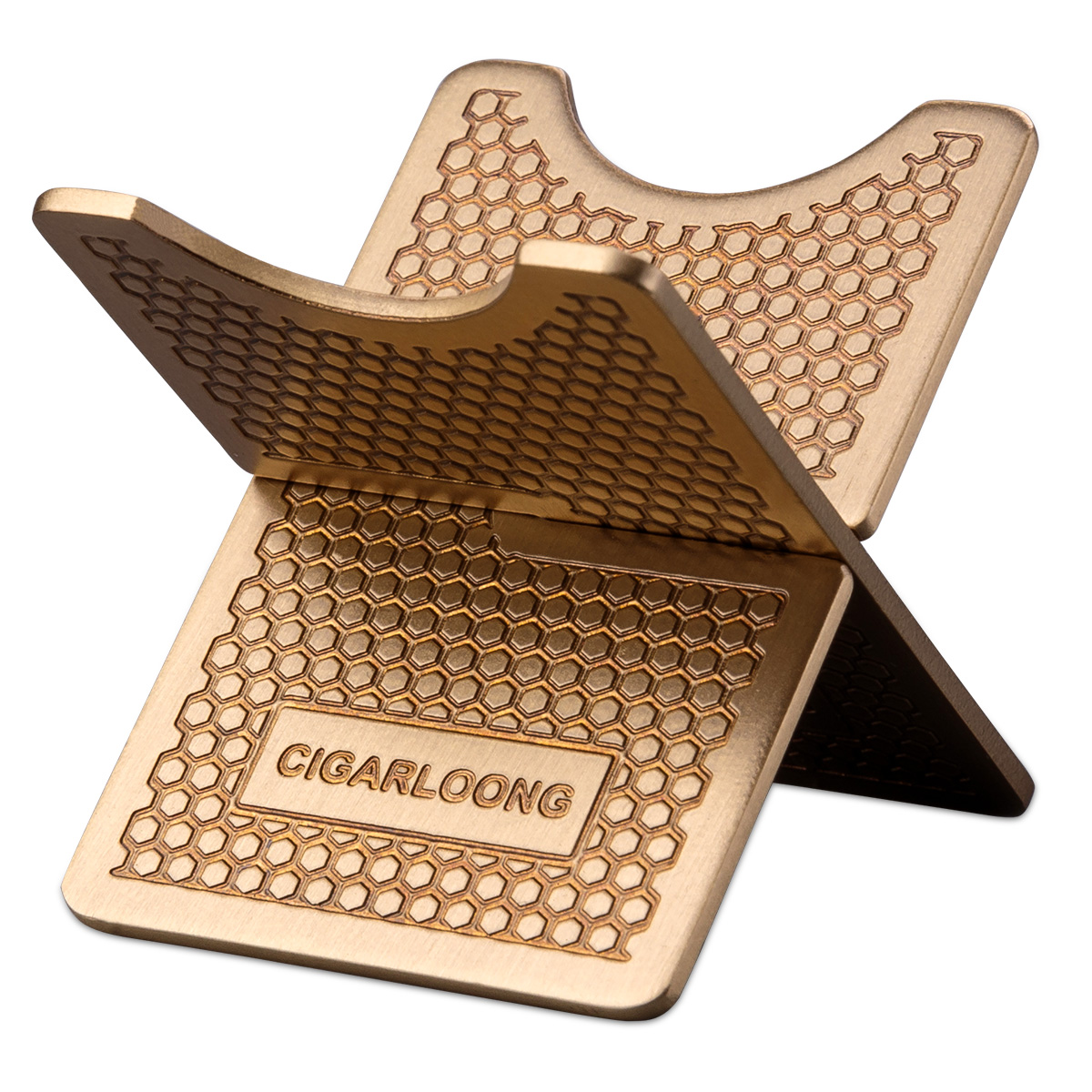 CiGARLOONG Cigar Stand Carbon Fiber Detachable Portable Cigar Travel Holder Rest