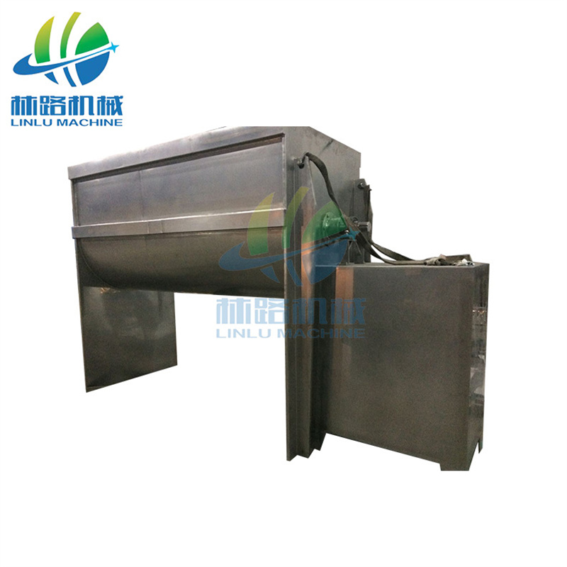 Durable Stainless Steel Two-Belt Conveyor System with Adjustable Speeds for Optimal Material Blending