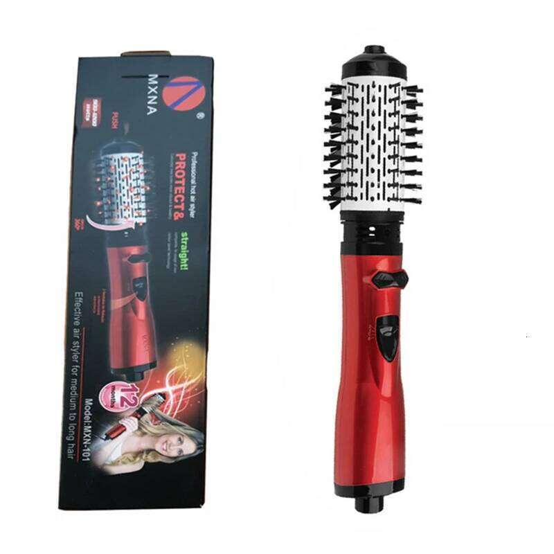 2in1 Auto Curler Rotating Styler & Includes 2 Heads Spinning Hot Air Styling One Step Hair Dryer Brush