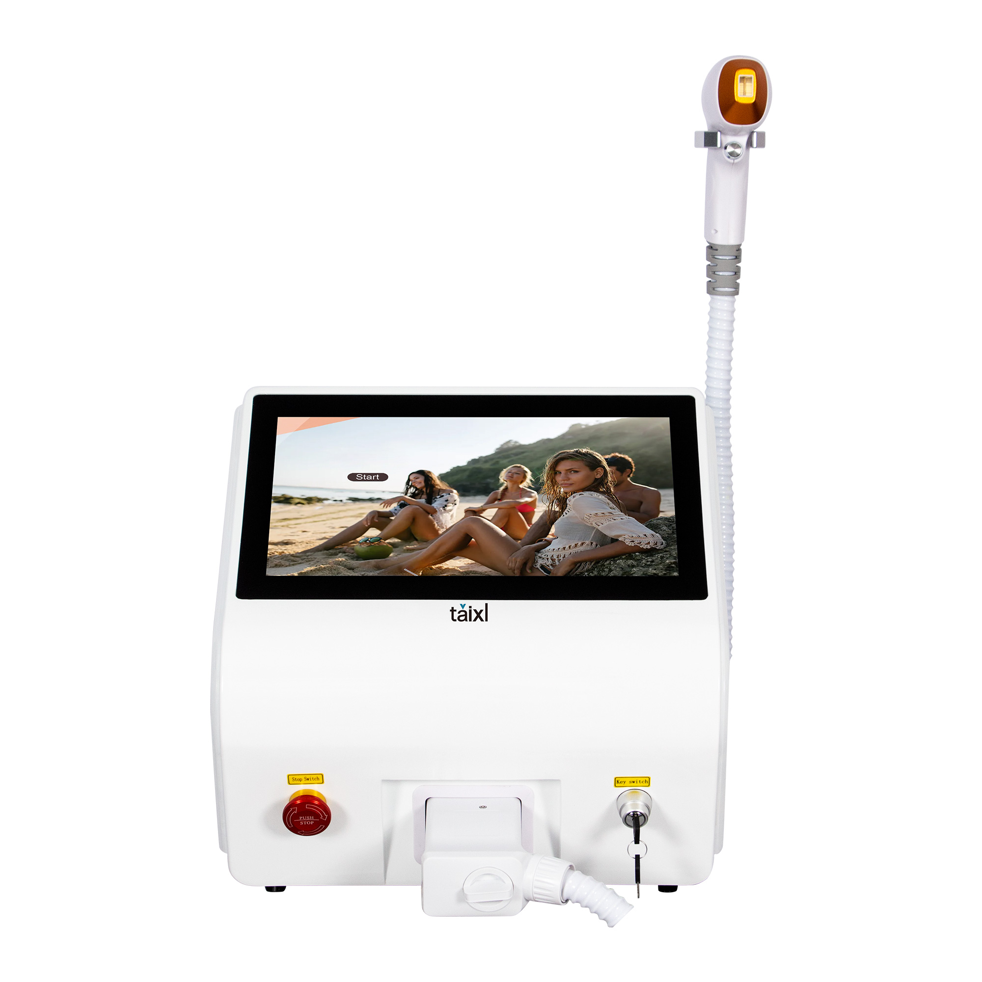 New Triple Wavelength 808nm Diode Laser Epilator with Ice Titanium Cooling Technology for Professional and Painless Hair Removal