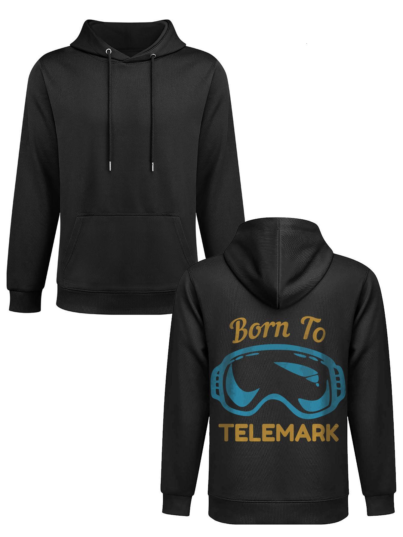 Hoodie With A Blue … - image