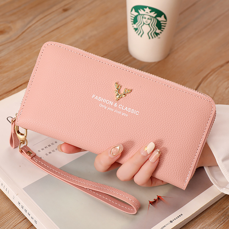 Free Shipping Designer Bag New Women's Wallet Long Zipper Clutch Large Capacity Wallet High-end PU Leather Card Holder In Stock Hot Sale