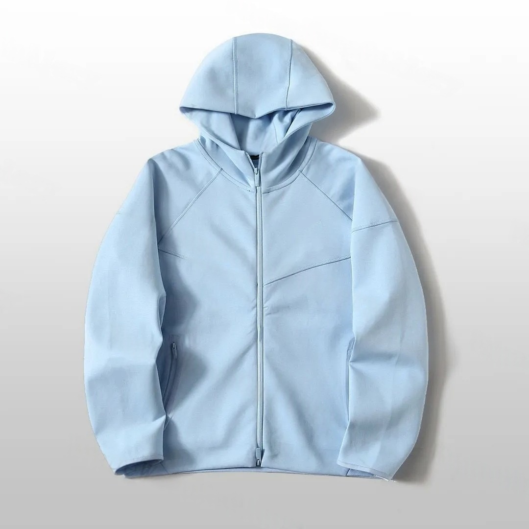 Tracksuit Sports Men Zip Hoodie Puffer Pants Set Two Piece Woman Sweater Hooded Trousers Track Bottoms Running Joggers 03 Free shippi
