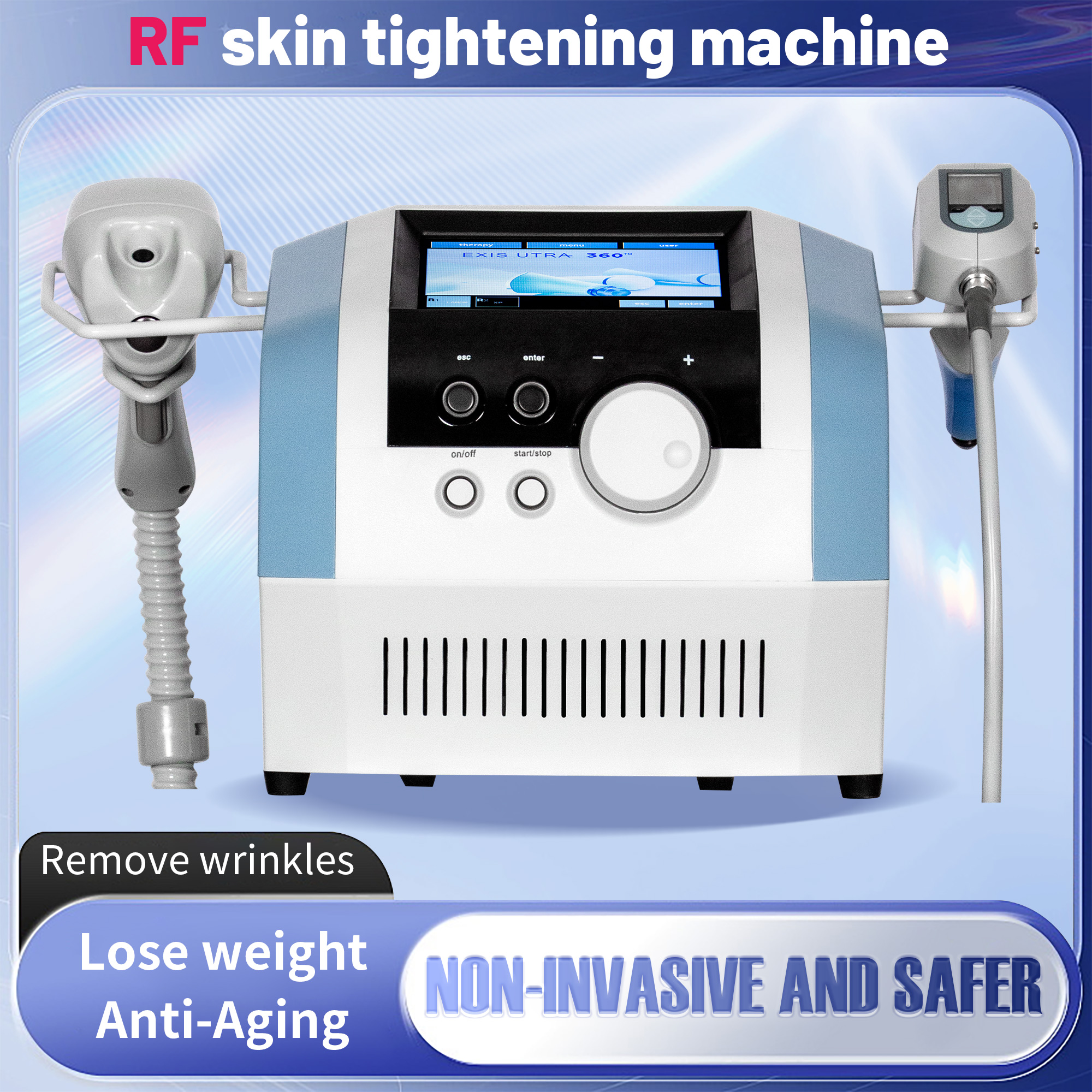 Portable Ultra 360 Face Lifting Anti Aging Wrinkle Removal Venus Skin Tightening Fat Reduction Machine for Beauty Salon