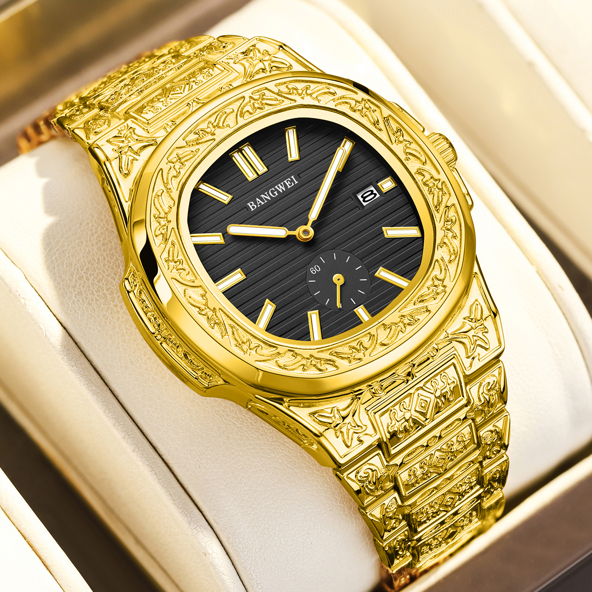 Ligg watch men's universal watch men's and women's same waterproof watch holiday gifts