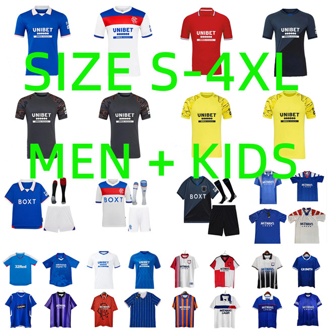 24 25 26 Glasgow Soccer Jerseys 2024 2025 2026 RanGErsS TAVERNIER DESSERS McCAUSLAND DANILO CANTWELL R.MATONDO FABIO SILVA goalkeeper Football Shirt men kids kits