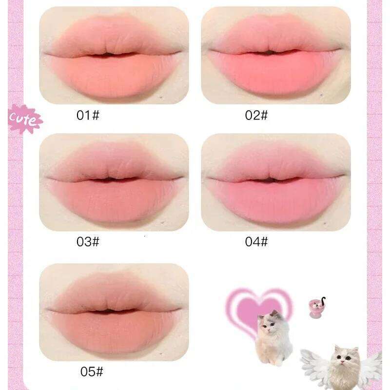 Flortte Waterproof Matte Lipliner Lip Pencil Double Ended Contour Tint Lipstick Lasting Non-stick Cup Moisturising Lips Makeup X25070