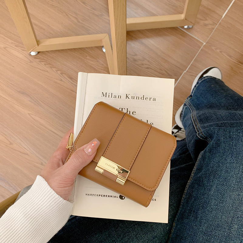 Designer Wallet 2025 New Luxury Bag Small Wallet For Women High-end Foldable Short Zipper Wallet 70% Off Clutch For Women