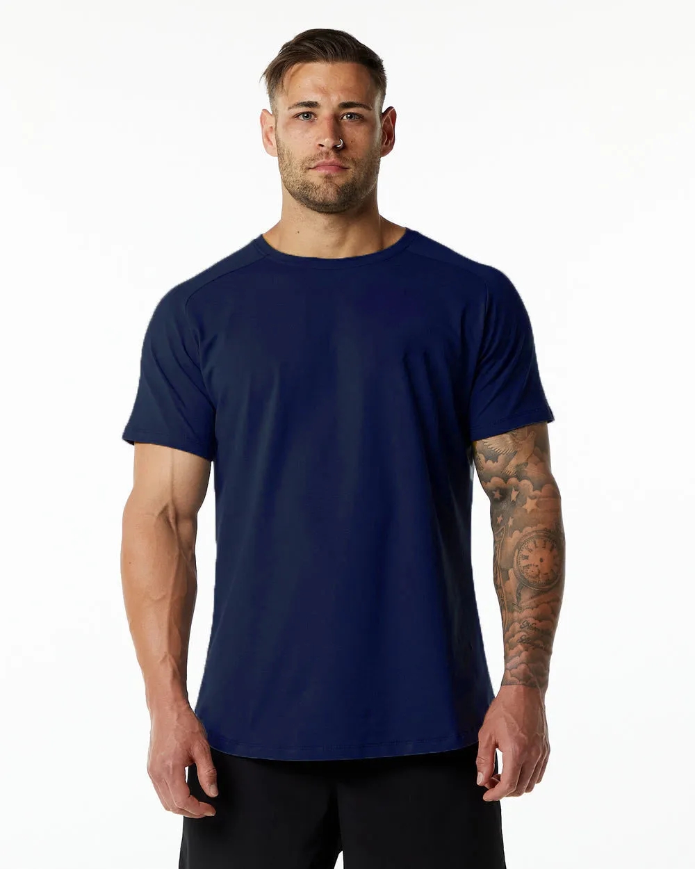 Outdoor Mens Sport T Shirt Mens Quick Dry Sweat-wicking Camo Short Top Men Wrokout Short Sleeve TX07