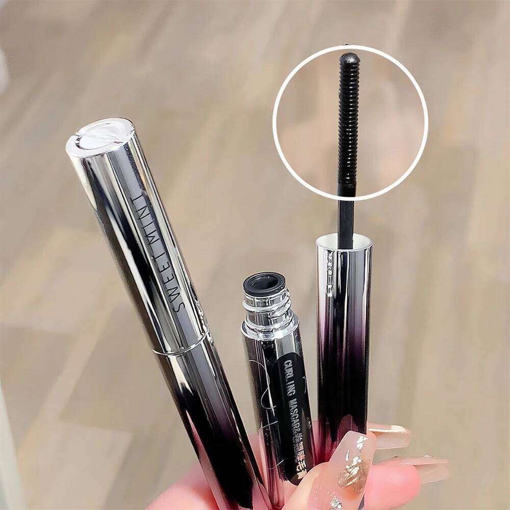 Metal Bar Type Head Mascara Waterproof Lasting Extra Volume Sdge-proof Curling Lengthening Eyelash Extension Eye Makeup Tools X250703