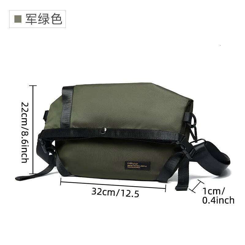 MATE ELAN Waterproof Mens Sling Anti-Theft Design, Crossbody For Travel Sport, Japanese Shoulder Bag Ipad Fit 7.9 inch