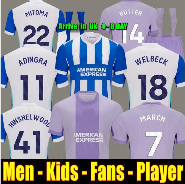 MITOMA 25 26 BrightonS jerseys GROSS 2025 WELLBECK Seagull BHAFC football shirt MARCH ENCISO PROPPER Men Kids Kit BRIGHTON fc Limited Edition and hove Alb ion