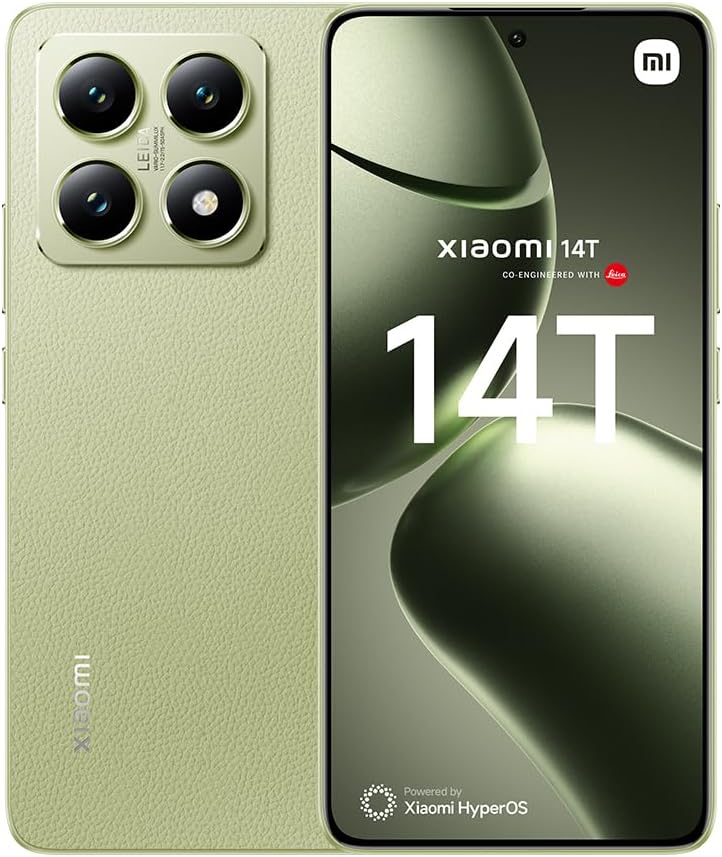 Xiaomi 14T 5G NFC,12+256GB,MediaTek Dimensity 8300-Ultra,50 Mp Camera,144 Hz AI Screen,5000 mAh Battery,Charger Not Included