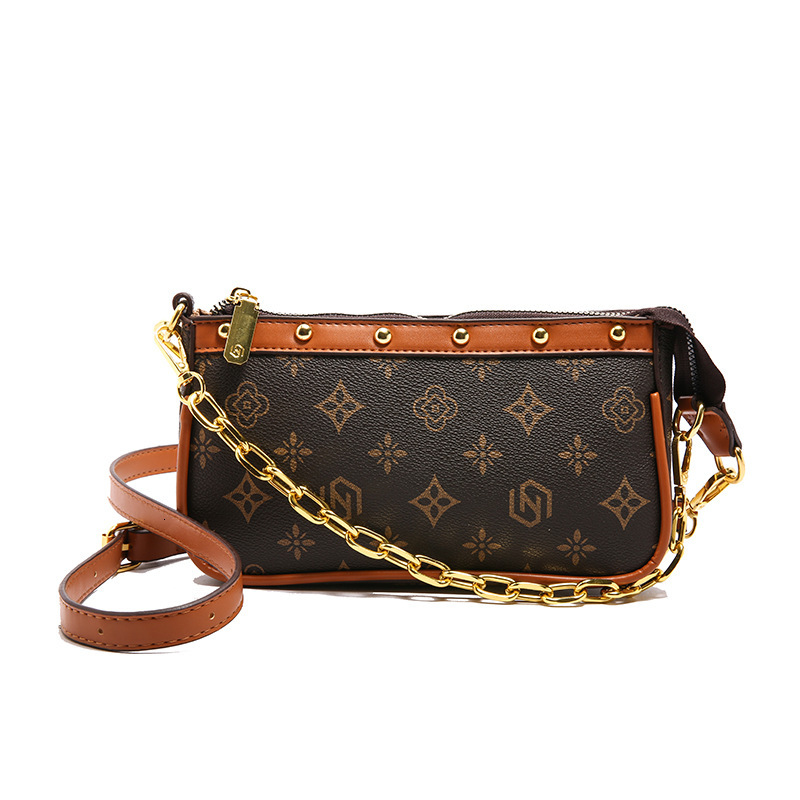 Free shipping designer High-End Bag for Women 2025 New Vintage Small Square Bag Versatile Casual Chain Shoulder Bag Crossbody Bag for Women