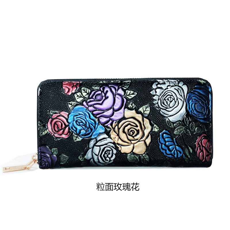 Designer Wallet Factory Direct Sale Long Wallet For Luxury Bag Women Fashion Embossed Zipper Clutch Ladies' Wallet Phone Bag Women's Handbag