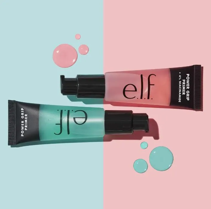 Elf Face Makeup Based Hydrating Face Primer Power Grip Primer Gel Brightening Moisturizing Long-lasting Makeup Cosmetic 24ml