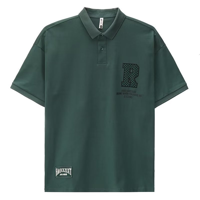 Summer Short Sleeves 2025 New Style Five-quarter Sleeve Casual New Simple Standard Trendy Designer T-shirt Men's Fashion Youth Popular Temperamen