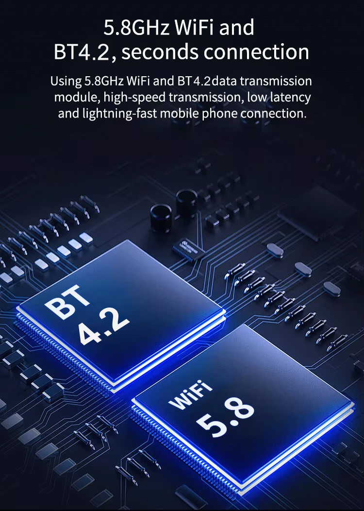 Upgrade Wireless CarPlay Android AI Box Plug & Auto Connect 2in1 for Cars Watch Netflix YouTube in 5G WiFi Car Play HD K6 MINI