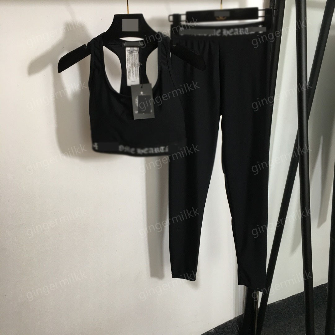 active pants designer yoga Tops pants womens Printed quality clothing running set Classic printed letter women's leggings