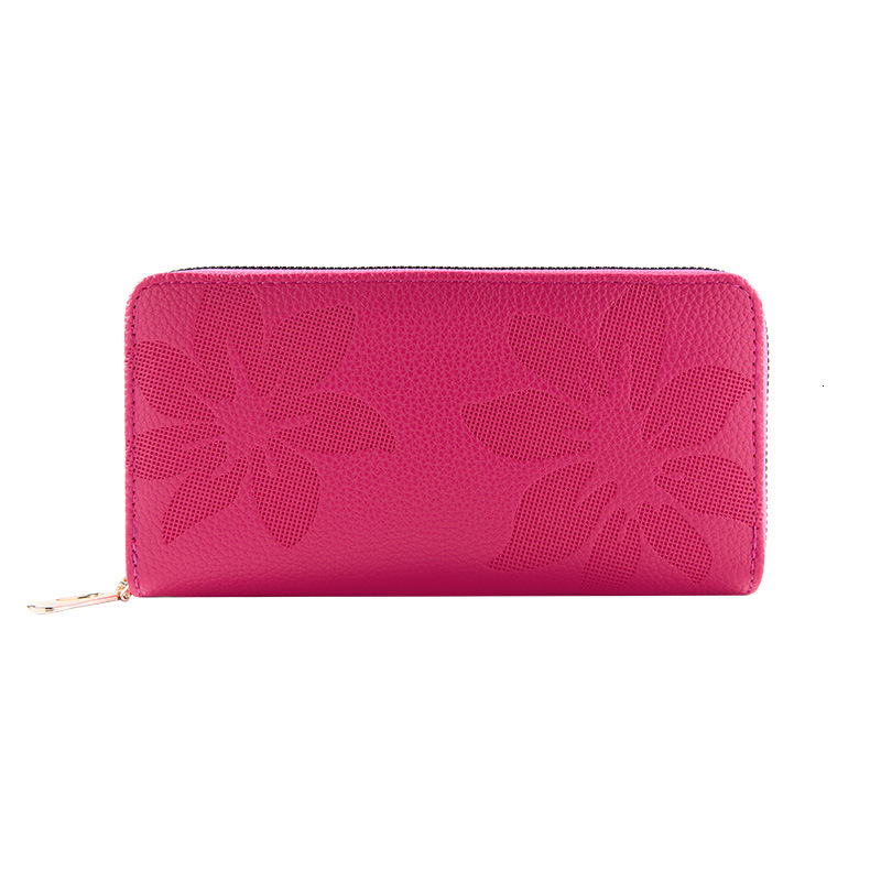 Designer Wallet 2025 Women's Wallet Female Style High-end Long Clutch Single Zipper Large Capacity Coin Luxury Bag Purse Phone Bag Horizontal Ver