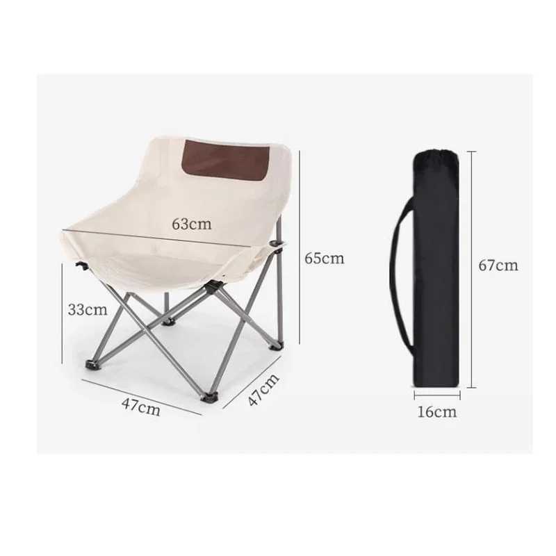 Backrest Portable Beach Chairs Relax Picnic Foldable Metal Beach Chairs Fishing Tourist Outdoor Furniture Chaise Lounges LLOC Z250703