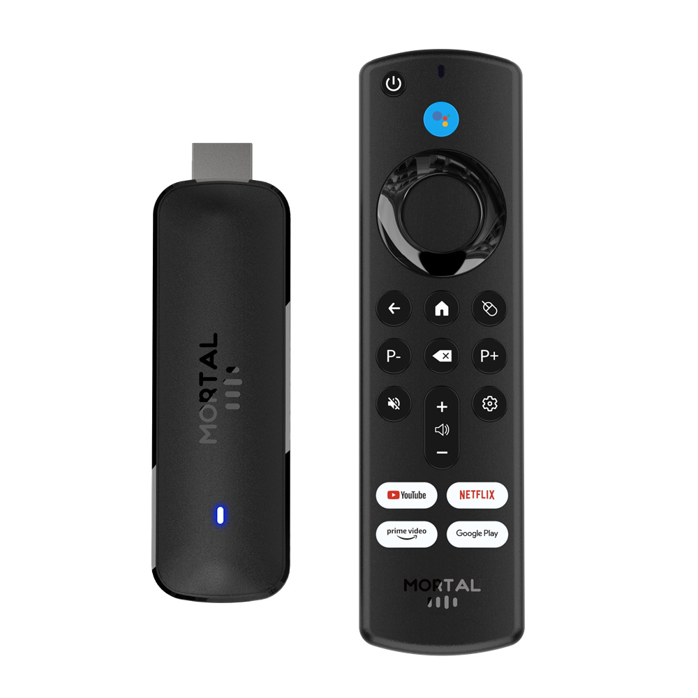 Mortal Q8 Wifi6 Android14 Smart TV Stick AllwinnerH313 Chip Quad core BT 4K video Chromecast Media Player