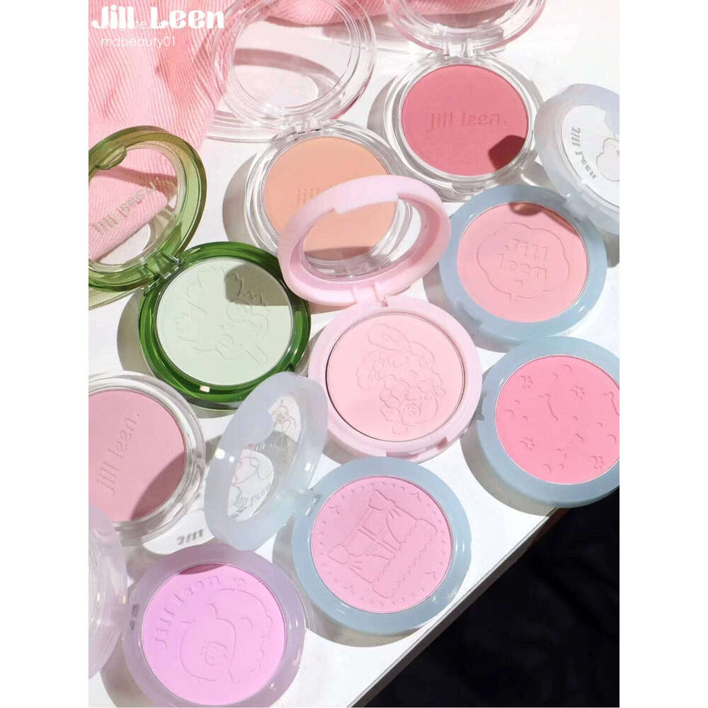 JILL LEEN Single Blush Emed Matte Powder Blusher Small Colorful Soft Fog Makeup Women Jilleen X250703