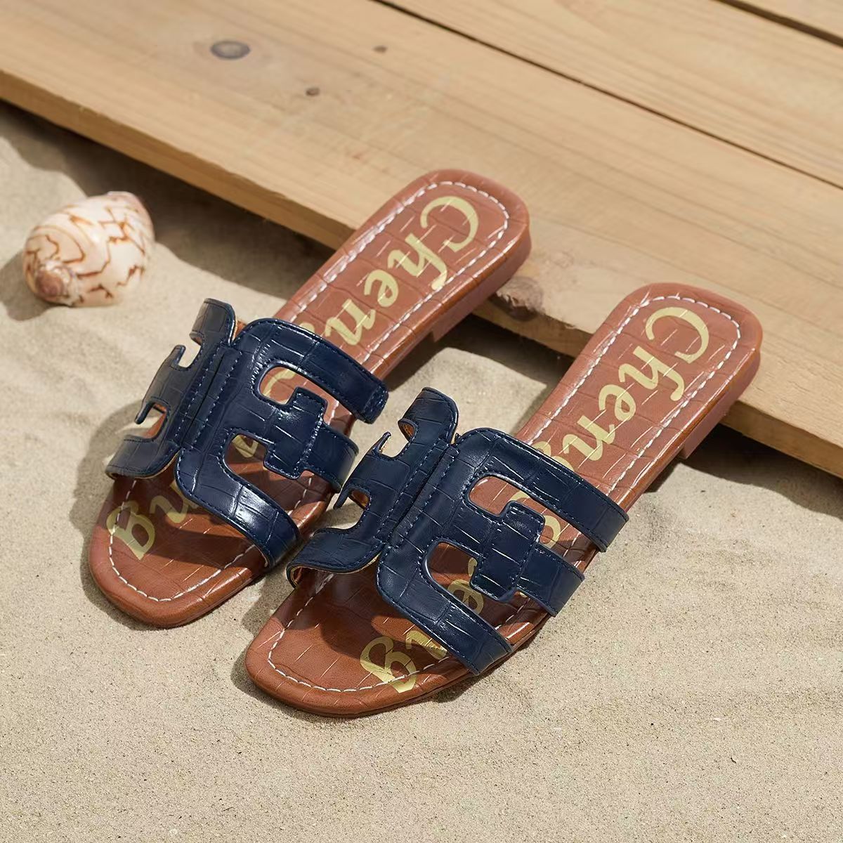 Designer sandals coach slippers bath leisure walking comfortable slide soft cotton slippers fashion Beach madam slippers luxu sandale New product