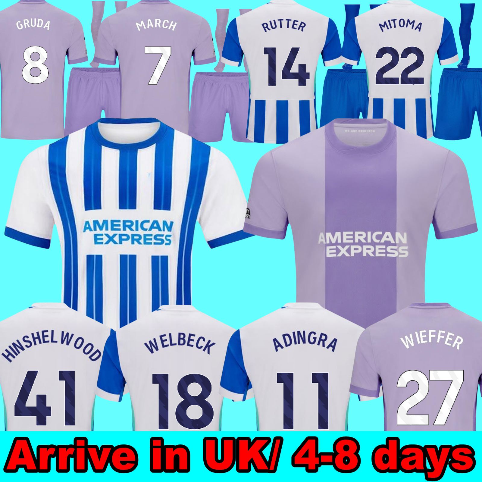 MITOMA 25 26 Brighton jerseys GROSS 2025 2026 WELLBECK Seagull BHAFC football shirt MARCH ENCISO PROPPER Men Kids Kit BRIGHTON fc Limited Edition and Hove Alb ion