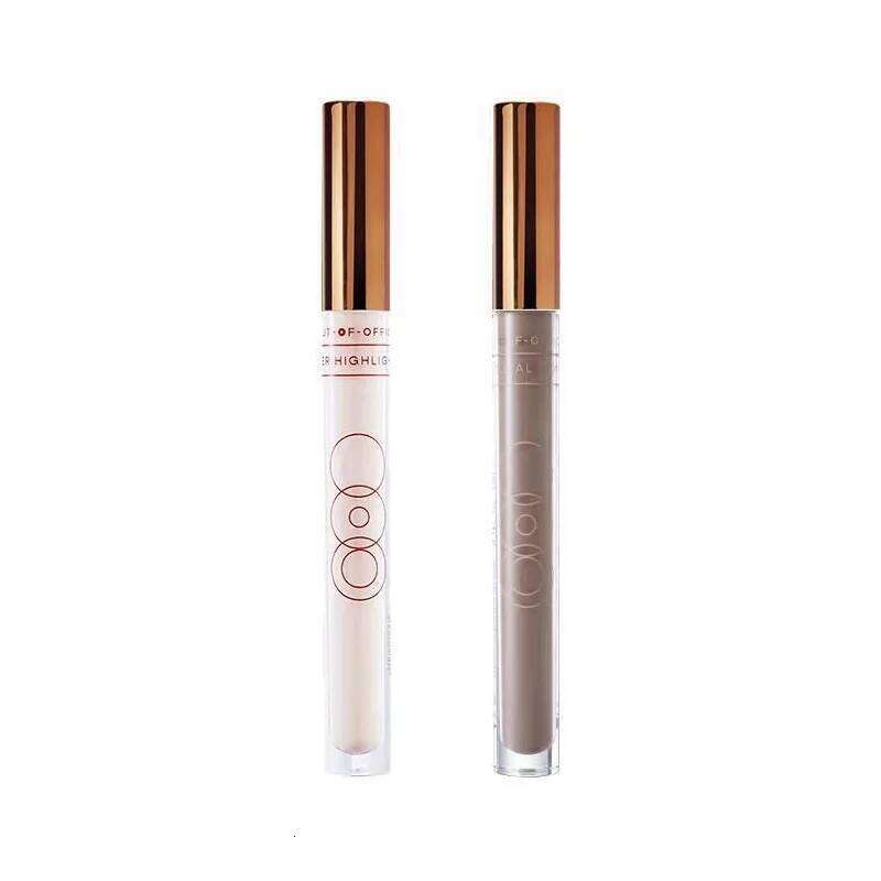 OOO OUTOFOFFICE Liquid Contour Highlight Stick Matte Nose Concealer Brightening Face Natural Cosmetic Pen Light Shadow X250703