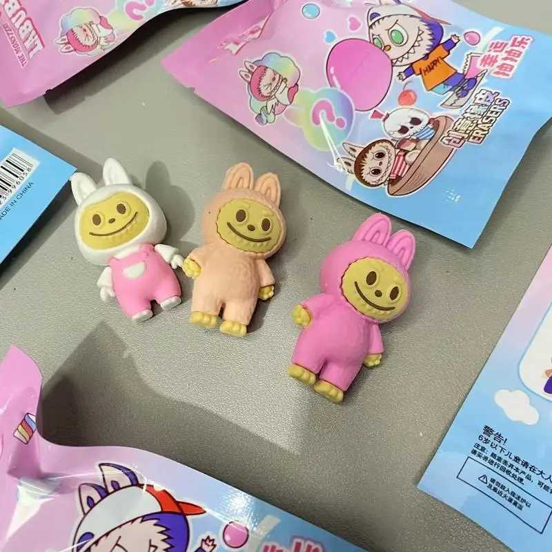 Labu Eraser 32pcs Super Cute 3d Surprise Blind Bag Cute Eraser School Student Supplies Prizes Holiday Gifts Z250703