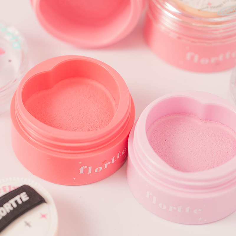 Flortte Air powder Blush Cream Swelling Repair Brightening Highlight Thin Glittering e Desire Natural Nude Makeup Powder Puff X250702