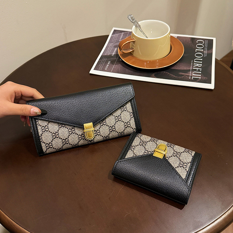 Free Shipping Designer Bag Niche Design Wallet For Women 2025 New Short Style High-end Fashion Multi-card Slot 70% Off Fold Clutch Long Wallet