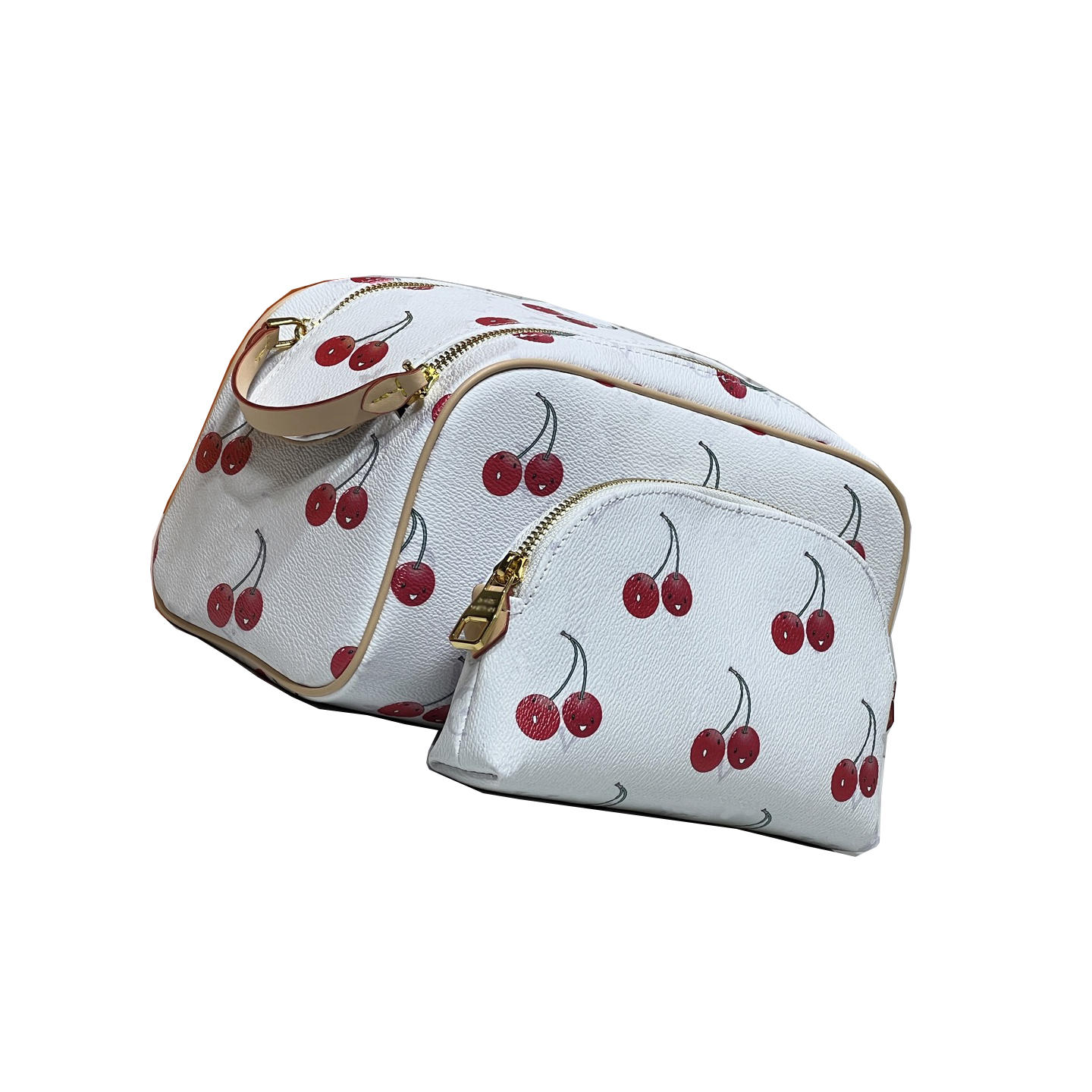 M47528 Dopp Cosmetic Bags With Cherry print Women Luxurys Designers Bags Totes Handbag Wallets Messenger Purse Card Holder pouch Travel outdoors 28cm