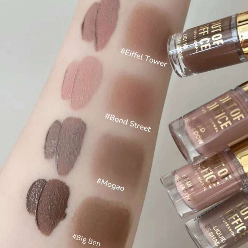 OUTOFOFFICE ooo Liquid Fine Sparkle Matte Sequin Eyeshadow Out Of Office Makeup Original Real Cosmetics X250703