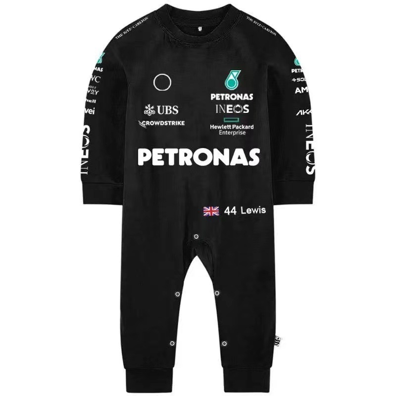Selling Cotton Quick Drying Breathable Jumpsuit MOTO GP Outdoor Extreme Sports Baby Cycling Wear Crawling Clothes 250115