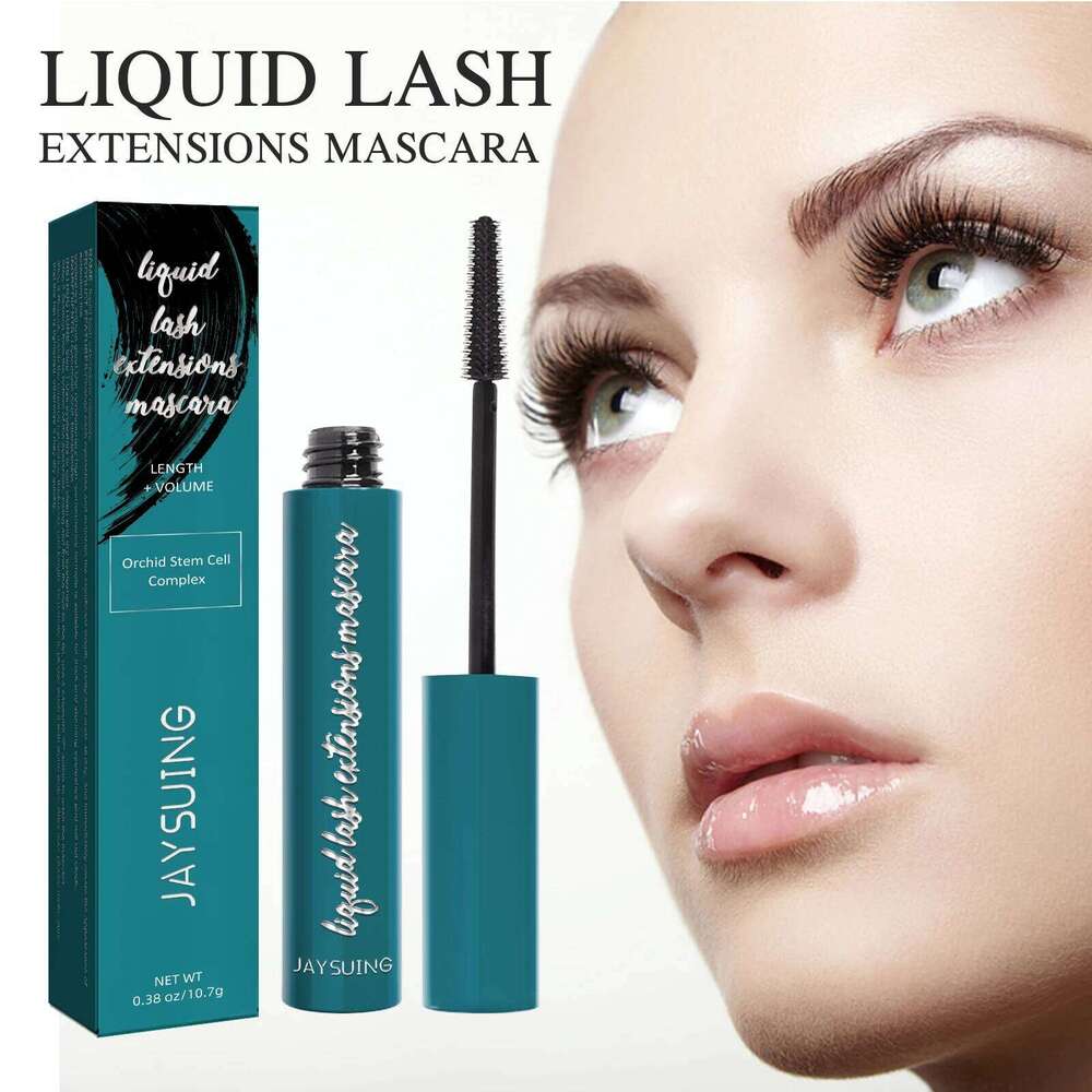 Jaysuing Extensions,Natural Makeup Holding Slim Thick Curled Shaped Eyelashes Liquid Lash Extensions Mascara X250703