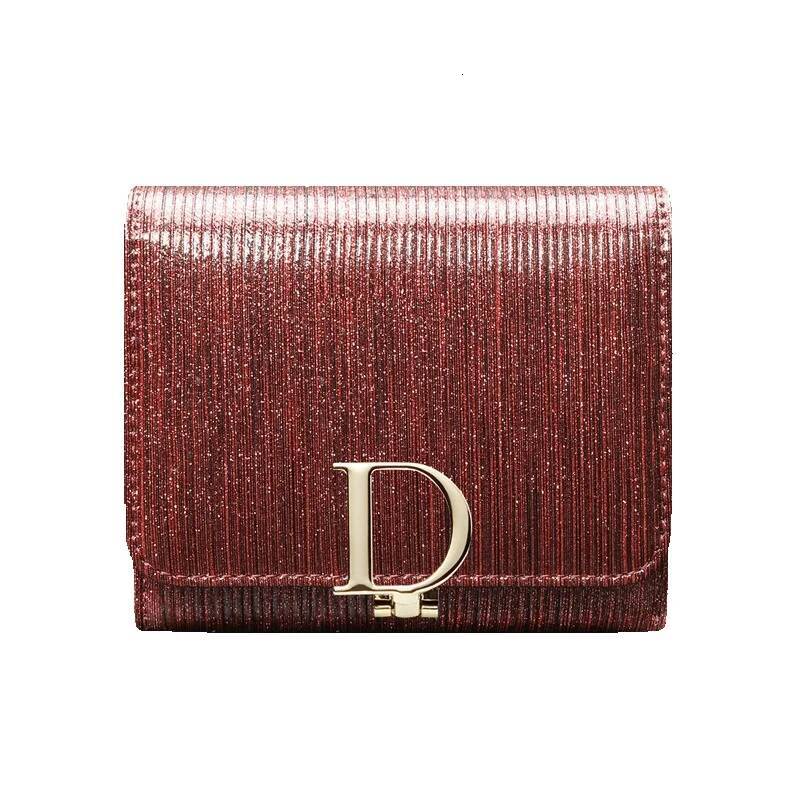 Designer Wallet Factory Luxury bag Direct Sale Banyanu New D-Buckle Genuine Leather Women's Wallet Short Cowhide 70% off Handheld Money Clip Coin