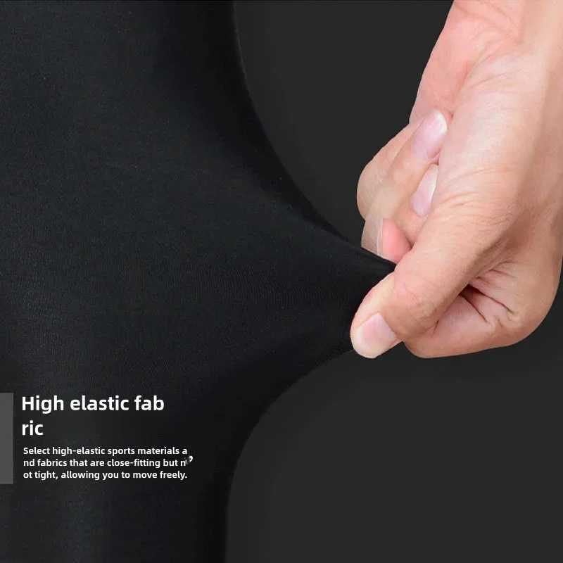 Mens Running Set Gym Jogging Thermo Underwear XXXXL Second Skin Compression Fitness MMA Rashguard Male Quick Dry Tracksuit W250703