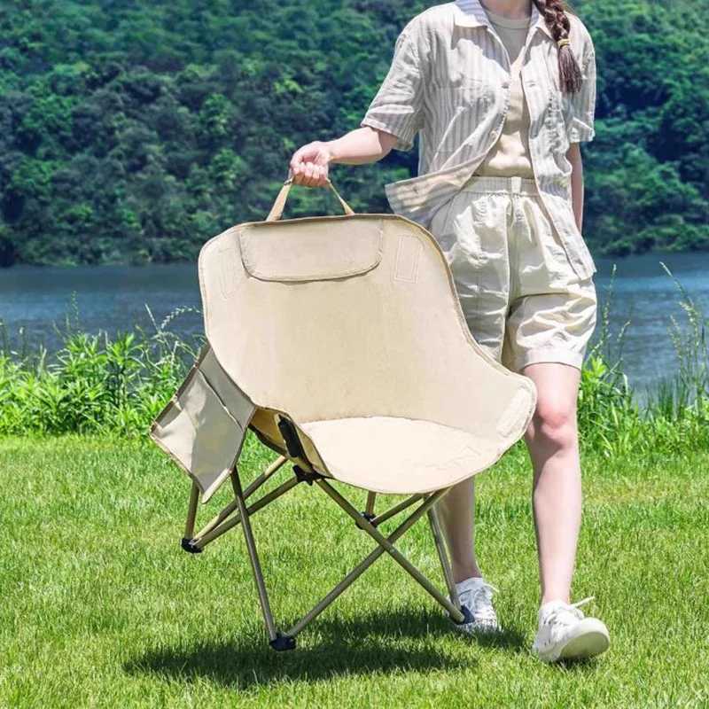 Backrest Portable Beach Chairs Relax Picnic Foldable Metal Beach Chairs Fishing Tourist Outdoor Furniture Chaise Lounges LLOC Z250703