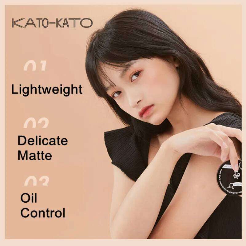 KATO Oil Control Loose Soft Matte Shimmer Setting Finishing Foundation Powder Natural Long Lasting Brighten Skin X250703