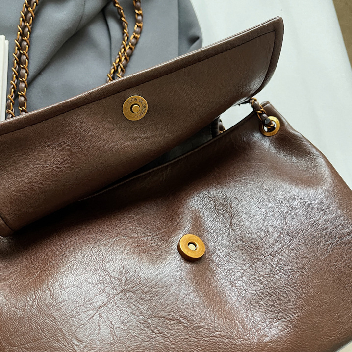 Designer Bag Luxury Bag Large Capacity Bag Shoulder Bag Luxury Crossbody 2025 Ladies Flap Fashion Handbag Square Leather Black Chain Bag High Quality 