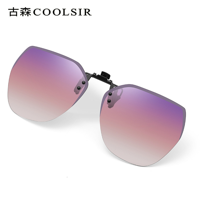 New Style Polarized 3012 Flip-Up Glasses for Men and Women Driving Sunglasses Clip-On