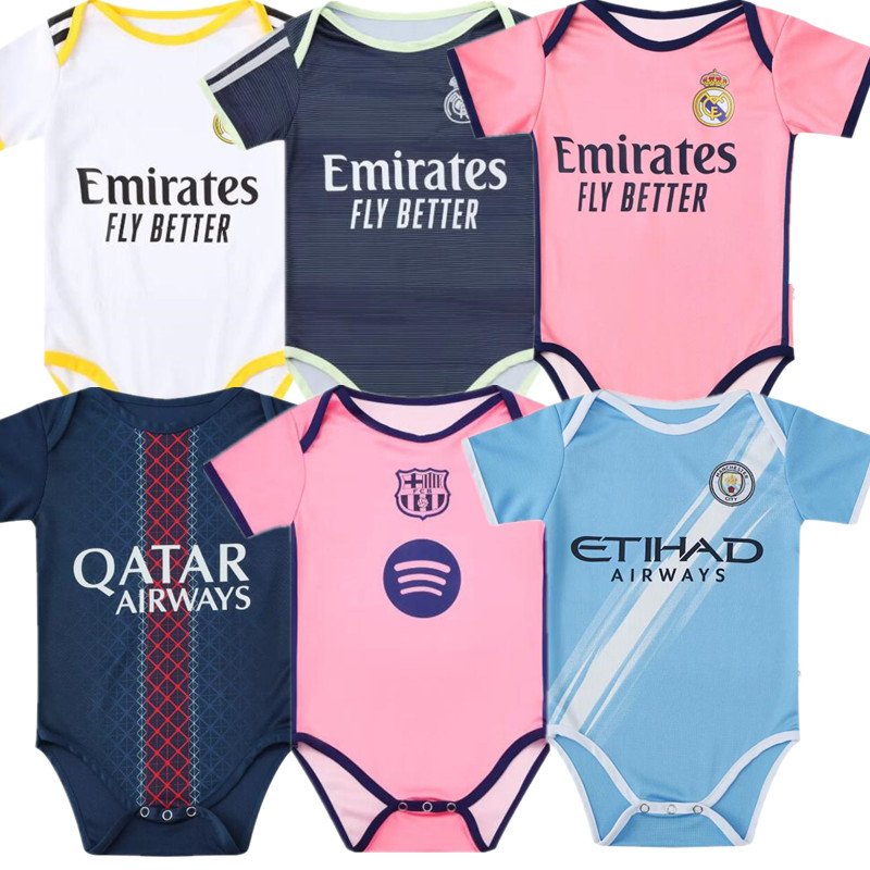 2025 26 Mexico Babys Soccer Jersey 24 25 26 Reales Madrids Home Football Kids Kit 9-18 Months Shirt