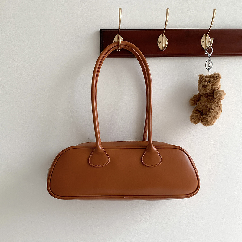 Simple autumn versatile shoulder bag for women with high-end feel large capacity commuting armpit bag