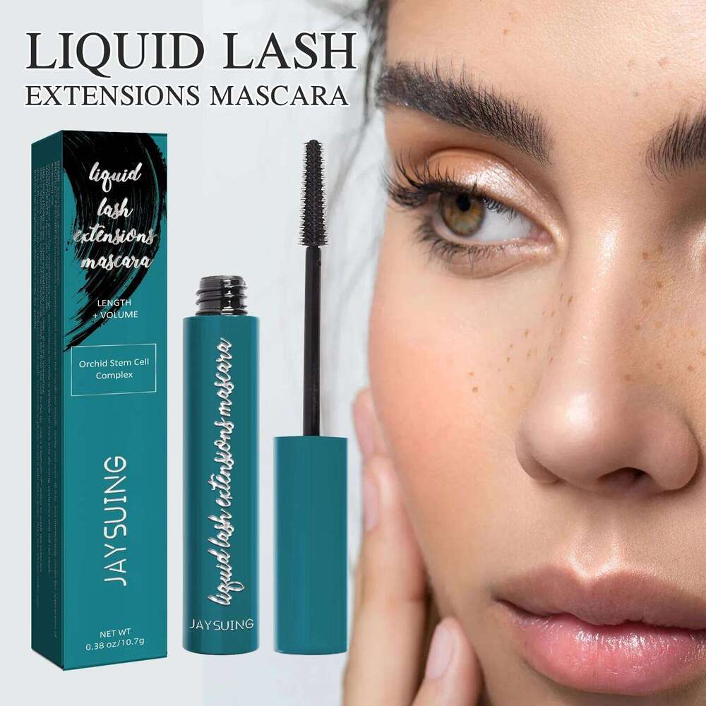 Jaysuing Extensions,Natural Makeup Holding Slim Thick Curled Shaped Eyelashes Liquid Lash Extensions Mascara X250703