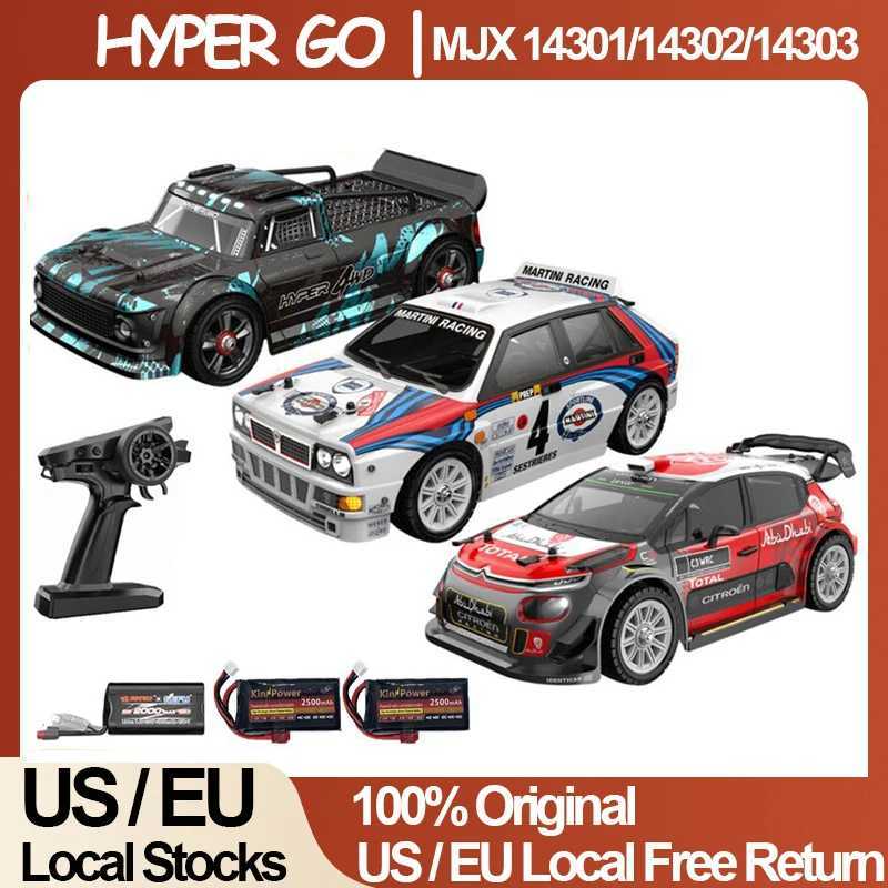 14301 14302 14303 1/14 RC Car 55km/h Brushless HYPER GO 2.4G Remote Control 4WD Off-road High Speed RC Car Truck Hobby Toy XJ260703