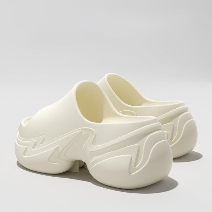 Desinger new Women's Summer Outdoor Thick - soled Height - increasing Slippers Fashionable Style Suitable for Dresses One - strap Casual Beach Sa